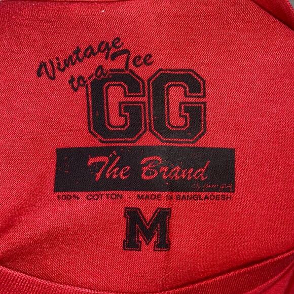 NWT GG The Brand OU Sooners Graphic Red Short Sleeve Tee Shirt - Picture 3 of 4